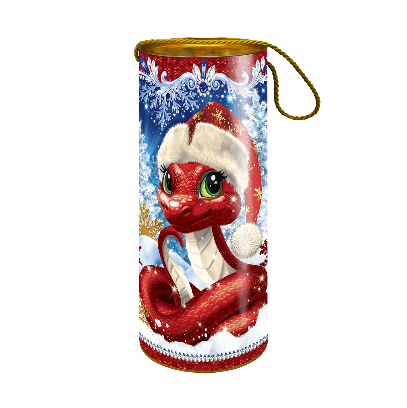 сладкий новогодний подарок Рубин 1200 грамм